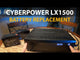 UPS Batteries For Cyberpower LX1500GU UPS, 2 X 12v, 9ah - 108wh UPS Batteries CB Range
