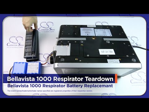 14.4V, Li-ion, 10200mAh, Medical battery fits Imt Medical, Bellavista, 030.811.020, 1000, Respirator, 146.88Wh Medical Cameron Sino Technology Limited (Medical)