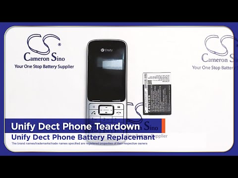 3.7V, Li-ion, 950mAh, Cordless Phone battery fits Comfortel, Unify, Gigaset, Openstage, Siemens, 4250366817255, M-520, M-710, 3.515Wh Cordless Phone Cameron Sino Technology Limited (Cordless Phone)