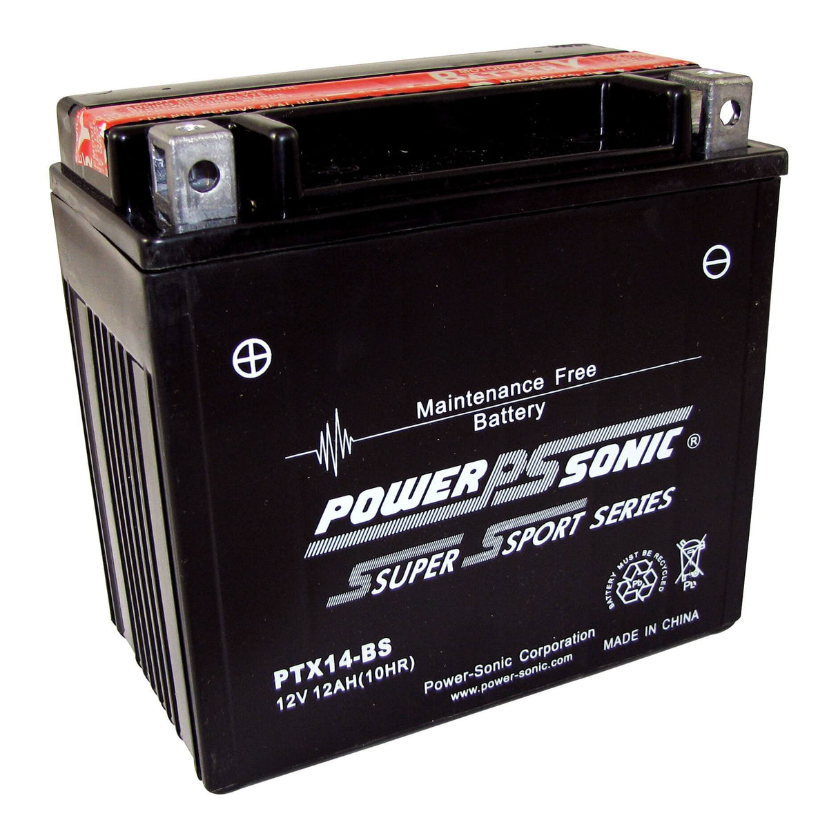 Ptx14-bs 12v 200 Cca Powersonic Agm Motorcycle Battery Other Batteries Cameron Sino Technology Limited (Suspended)