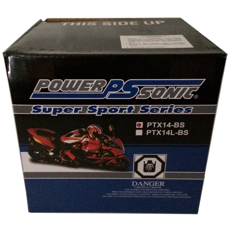 Ptx14-bs 12v 200 Cca Powersonic Agm Motorcycle Battery Other Batteries Cameron Sino Technology Limited (Suspended)