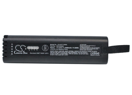 14.4V, Li-ion, 5200mAh, Equipment battery fits Exfo, L08d185a, FTB-150, Ftb-200, 74.88Wh Equipment, Survey, Test Cameron Sino Technology Limited
