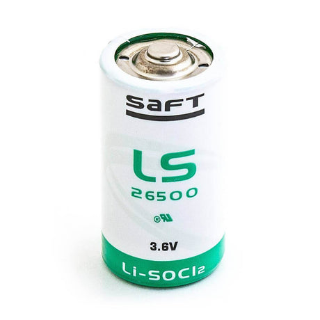 Saft Ls-26500, Ls26500 3.6v C Size Lithium Battery (er26500) 3.6v - Non Rechargeable Saft Batteries Saft Lithium Batteries   