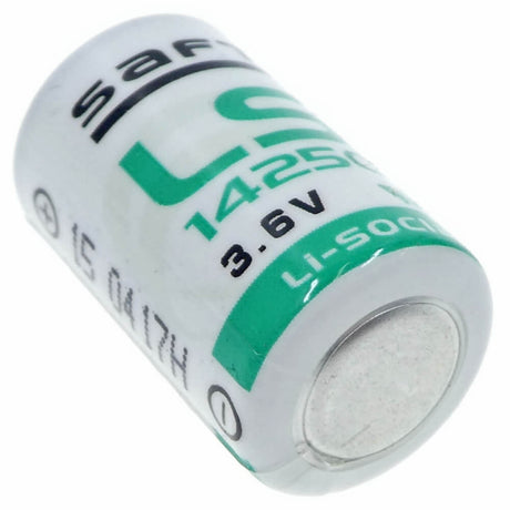 Saft Ls14250, Ls-14250, 3.6v 1/2 Aa Lithium Battery (er14250) 3.6v - Non Rechargeable Saft Batteries Saft Lithium Batteries   