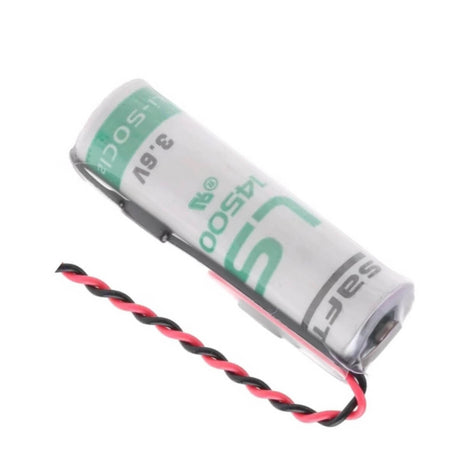 Saft Ls14500 With 3 Inch Flyleads, Aa Lithium Battery 3.6v 2600mah Saft Batteries Saft Lithium Batteries   