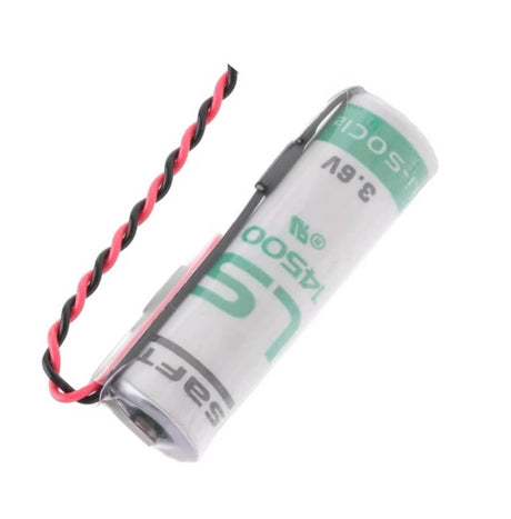 Saft Ls14500 With 3 Inch Flyleads, Aa Lithium Battery 3.6v 2600mah Saft Batteries Saft Lithium Batteries   