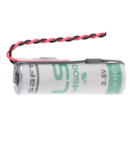 Saft Ls14500 With 3 Inch Flyleads, Aa Lithium Battery 3.6v 2600mah Saft Batteries Saft Lithium Batteries   