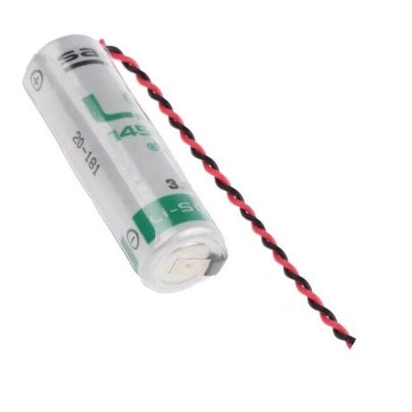 Saft Ls14500 With 6 Inch Fly Leads, Aa 3.6v 2600mah Saft Batteries Saft Lithium Batteries   