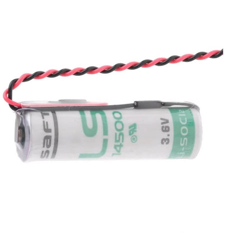Saft Ls14500 With 6 Inch Fly Leads, Aa 3.6v 2600mah Saft Batteries Saft Lithium Batteries   
