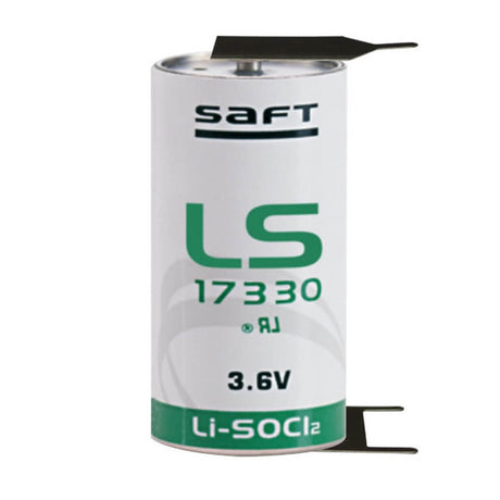 Saft Ls17330 3.6v 2/3 A Size Lithium Battery 3.6v - Non Rechargeable Saft Batteries Saft Lithium Batteries   