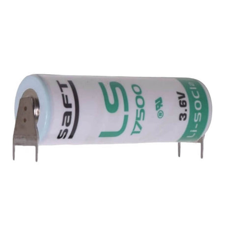 Saft Ls17500 A-size 3.6v 3600mah Battery With Quad Pc Pins Saft Batteries Saft Lithium Batteries   