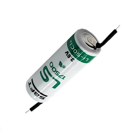 Saft Ls17500 A-size 3.6v 3600mah Long Axial Style Pc Pin Battery Saft Batteries Saft Lithium Batteries   