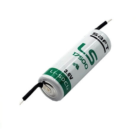 Saft Ls17500 A-size 3.6v 3600mah Long Axial Style Pc Pin Battery Saft Batteries Saft Lithium Batteries   