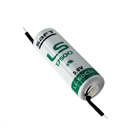 Saft Ls17500 A-size 3.6v 3600mah Long Axial Style Pc Pin Battery Saft Batteries Saft Lithium Batteries   