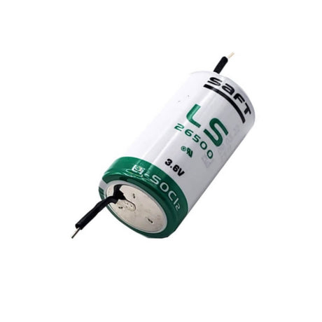 Saft Ls26500 C Size 3.6v 7700mah Battery With Axial Style Pc Pins Saft Batteries Saft Lithium Batteries   