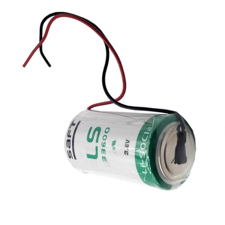 Saft Ls33600 3-inch Fly Leads, D-size 3.6v 17000mah Battery Saft Batteries Saft Lithium Batteries   