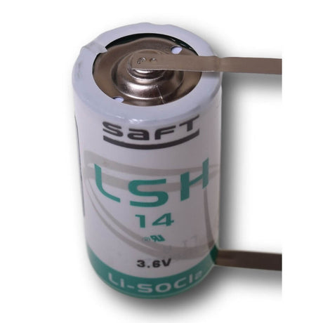 Saft Lsh14 C-size 3.6v 5800mah Battery With Unidirectional Tabs Saft Batteries Saft Lithium Batteries   