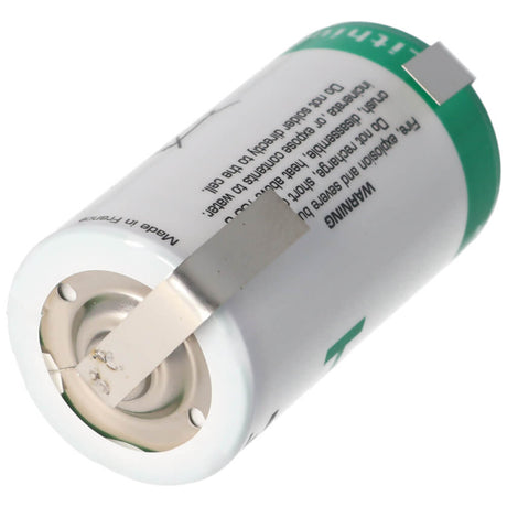 Saft Lsh14 C-size 3.6v 5800mah Battery With Unidirectional Tabs Saft Batteries Saft Lithium Batteries   