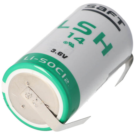 Saft Lsh14 C-size 3.6v 5800mah Battery With Unidirectional Tabs Saft Batteries Saft Lithium Batteries   