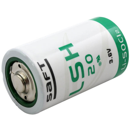 Saft Lsh20 3.6v D Size Lithium Battery 3.6v - Non Rechargeable Saft Batteries Saft Lithium Batteries   