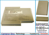 Batterie argentée pour Arima Jetbook M2000jetbook M2105jetbook M2352 14.8v, 4400mah - 65.12wh Batteries pour l'électronique Cameron Sino Technology Limited (Suspendu)   