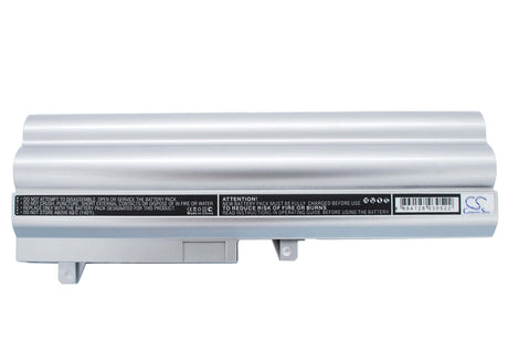 Silver Battery For Toshiba Satellite Nb200, Satellite Nb201, Satellite Nb205 10.8v, 6600mah - 71.28wh Notebook, Laptop Cameron Sino Technology Limited   