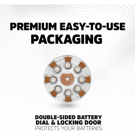 Size 312 Energizer Hearing Aid Battery Eight On A Card Coin Cell Batteries Energizer   