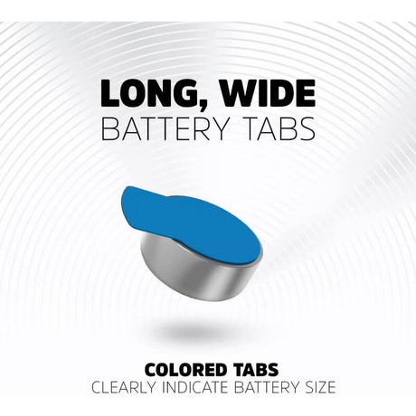 Size 675 Energizer Hearing Aid Battery Eight On A Card Coin Cell Batteries Energizer   