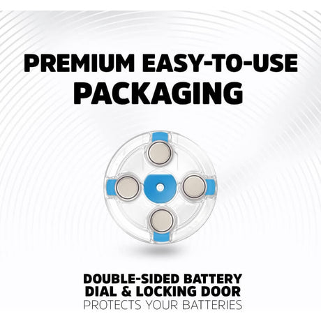 Size 675 Energizer Hearing Aid Battery Eight On A Card Coin Cell Batteries Energizer   