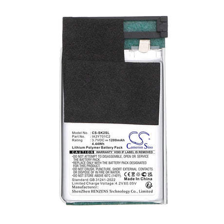 SmartPhone Battery For Hip Top Danger 2 3.7v, 1200mah - 4.44wh Mobile, SmartPhone Cameron Sino Technology Limited