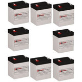 Smt3000rm2u 3000va Rm 2u Lcd 120v Apc Smart UPS Battery (8 X 12V 5Ah) UPS Batteries CB Range