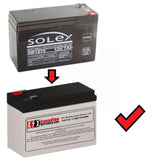 Solex SB1270 replacement 12V, 7 Ah Sealed Lead Acid Battery Sealed Lead Acid BB Generic