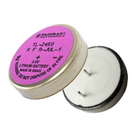 Tadiran Battery Model Tl-2450 (Replaces TL-5186)  3.6v, 350 Mah - 1.26wh Tadiran Batteries Tadiran Batteries   