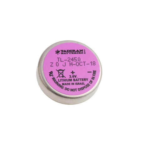 Tadiran Battery Model Tl-2450 (Replaces TL-5186)  3.6v, 350 Mah - 1.26wh Tadiran Batteries Tadiran Batteries   