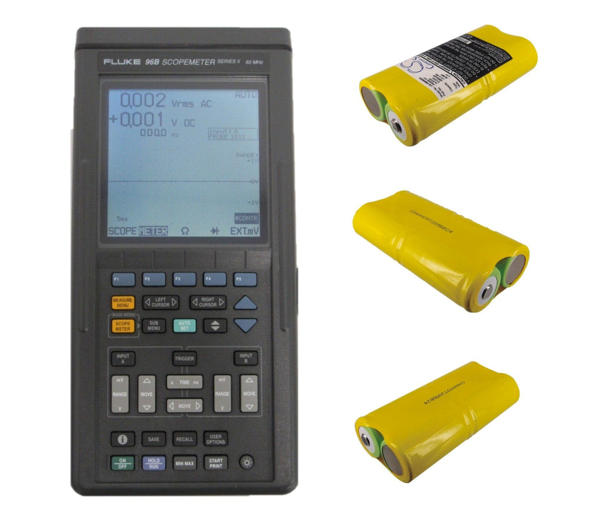 Test Equipment Battery for Fluke Scopemeter 91, Scopemeter 92, Scopemeter 93 4.8v, 4500mah - 21.60wh Equipment, Survey, Test Cameron Sino Technology Limited
