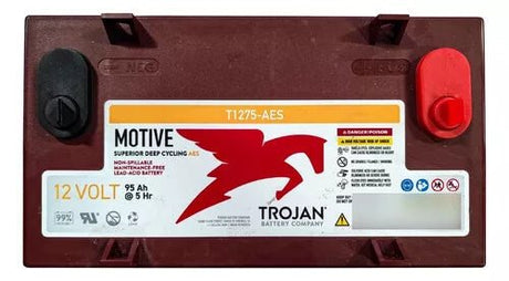 Trojan T1275-AES 12V AGM 130Ah high output battery Sealed Lead Acid Trojan