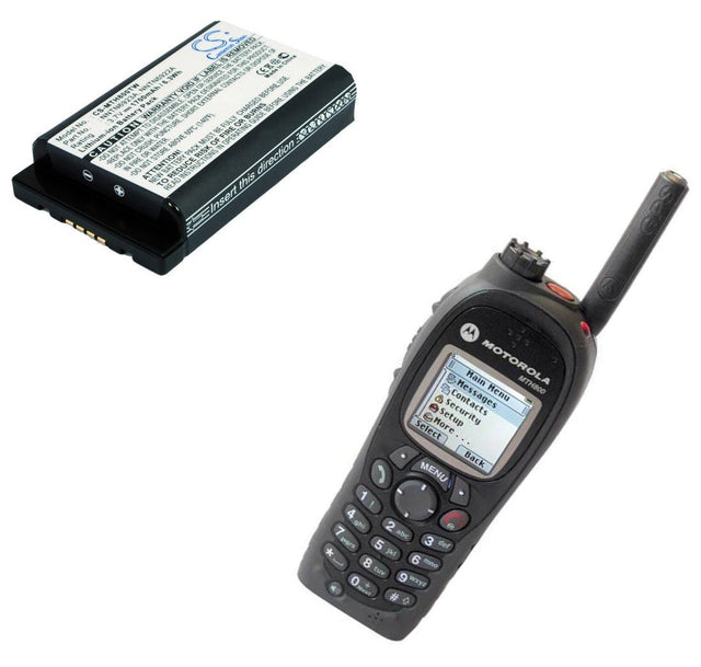 Two-way radio battery For Motorola Mth800, Mth650 3.7v, 1700mah - 6.29wh Two-Way Radio Cameron Sino Technology Limited