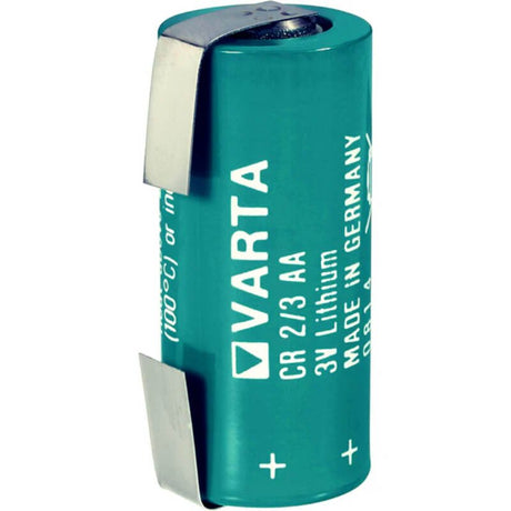 Varta CR 2/3AA Lithium Battery 6237 CR 2/3 AA 1350mAh Lithium Cell Varta