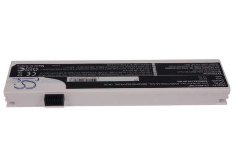 White Battery For Advent 4213 11.1v, 4400mah - 48.84wh Notebook, Laptop Cameron Sino Technology Limited   