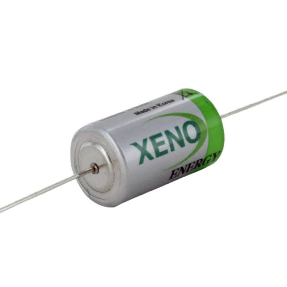 Xeno Xl-050f Battery, 3.6v 1/2 Aa Lithium Battery (er14250) 3.6v Other Xeno Energy With Axial Leads