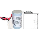 Xeno Xl-050f Battery, 3.6v 1/2 Aa Lithium Battery (er14250) 3.6v Other Xeno Energy Utility Meter hard case with lead and connector