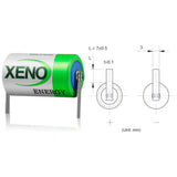 Xeno Xl-050f Battery, 3.6v 1/2 Aa Lithium Battery (er14250) 3.6v Other Xeno Energy