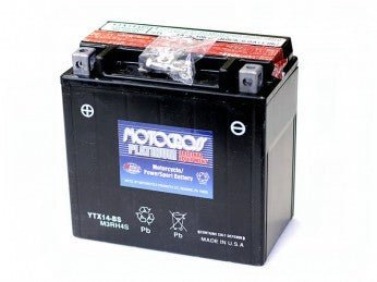 Ytx14-bs 12v 200 Cca Motocross Agm Motorcycle Battery Other Batteries BB Generic