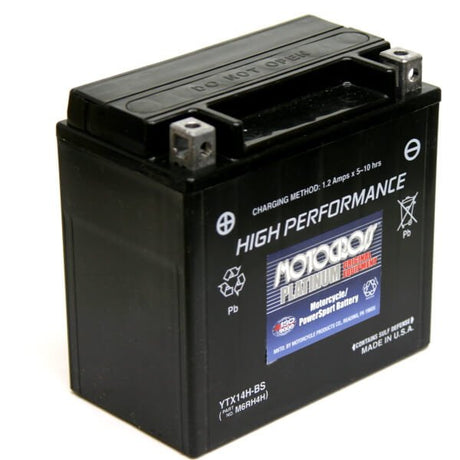 Ytx14-bs 12v 200 Cca Motocross Agm Motorcycle Battery Other Batteries BB Generic