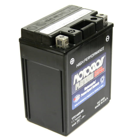 Ytx14ah-bs 12v 210 Cca Motocross Agm Motorcycle Battery Other Batteries BB Generic