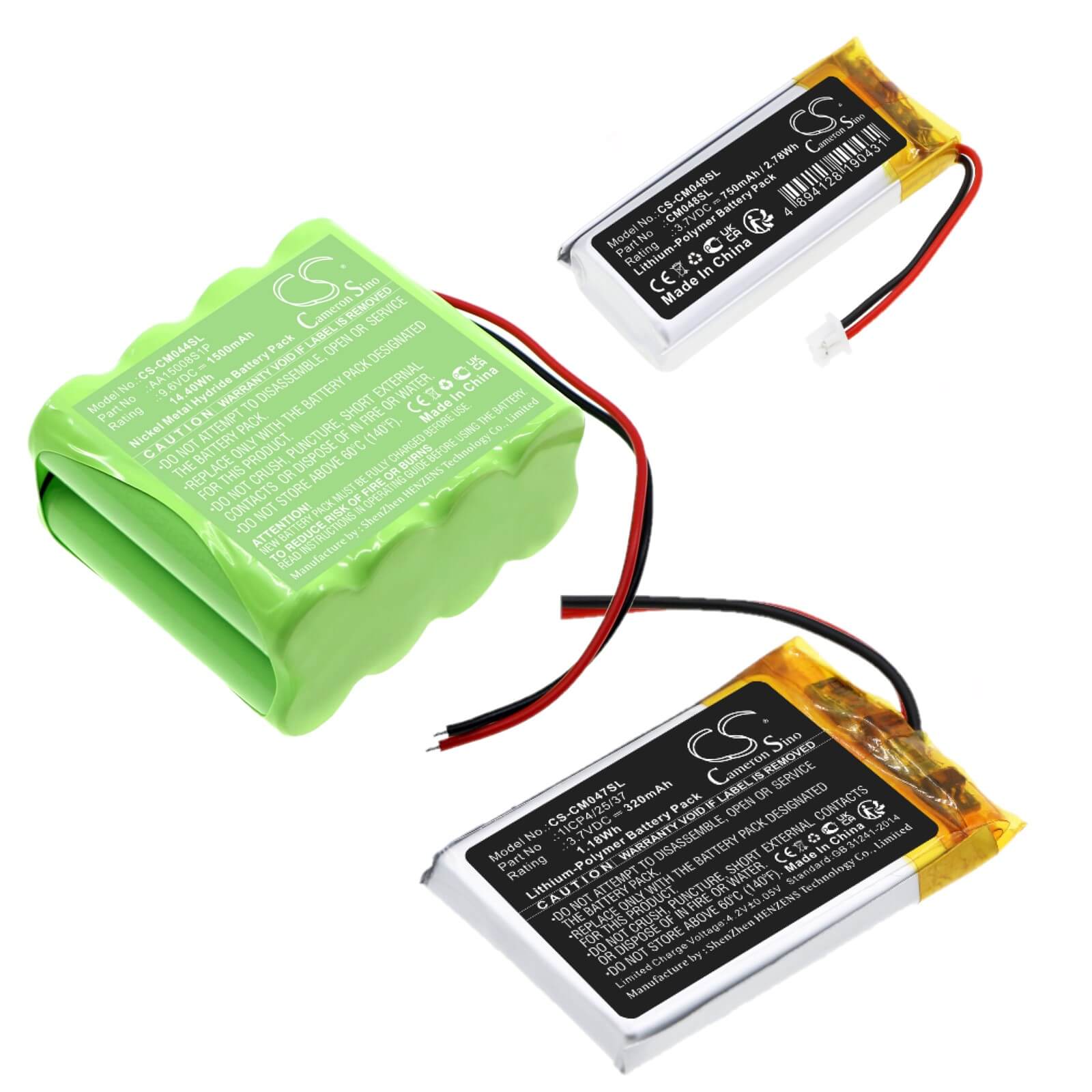 Search for a battery with leads